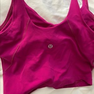 Lululemon Ripened Raspberry Align tank